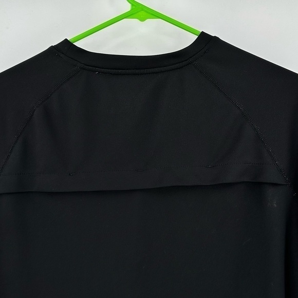 Hook & Tackle Men’s Cool Breeze Black Quick Dry Performance Vented Shirt Large - Picture 5 of 11